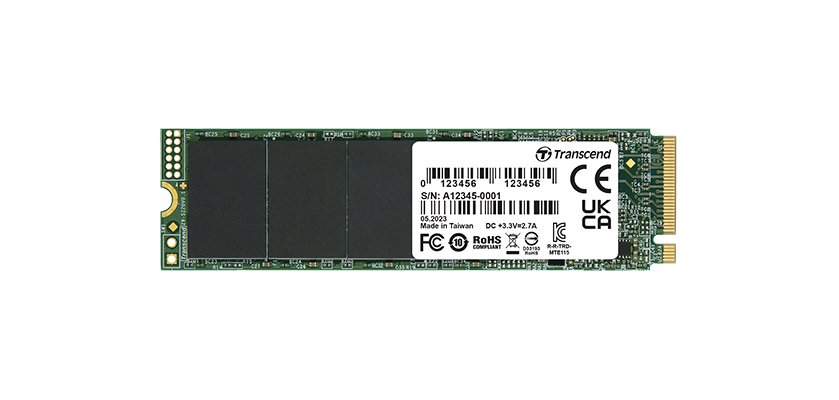 Transcend 115S 500 Go M.2 PCI Express 3.0 NVMe 3D NAND