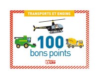Bon point editions lito transports et engins 61x82mm  boite 100 unites