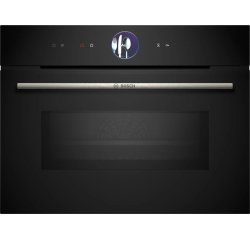 BOSCH Four combiné micro-ondes CMG7761B1,Série 8, Micro ondes combiné compact