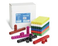Atelier cube learning resources unicubes 2 cm       plastique 500 cubes a         assembler et 1 guide