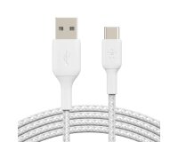Belkin CAB002BT3MWH câble USB 3 m USB A USB C Blanc