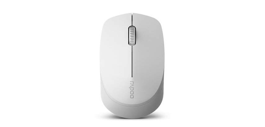 Rapoo M100 Silent mouse Ufficio Ambidestro RF senza fili + Bluetooth Ottico 1300 DPI