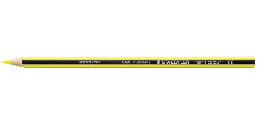 Crayons staedtler noris colour 185 coloris jaune      pochette de 12