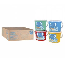 Pate a modeler jovi plastilina baby super souple  coloris assortis kit scolaire 40 pains 38g