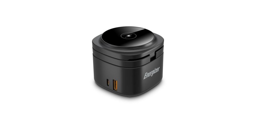 Energizer WCP311 Caricabatterie per dispositivi mobili Cuffie, Smartphone, Orologio intelligente Nero AC Carica wireless Ricarica rapida Interno