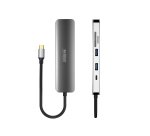 Urban Factory MHC45UF station d'accueil Avec fil USB 3.2 Gen 1 (3.1 Gen 1) Type-C Gris