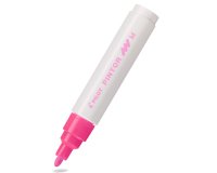 Marqueur peinture pilot pintor encre couvrante tous   supports pointe moyenne       coloris rose neon