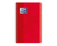 Répertoire Oxford Color Life 11x17cm petits carreaux 5mm 100 pages reliure spirale couverture carte coloris assortis