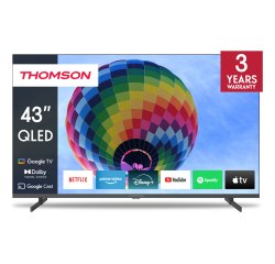 Thomson 43QG4S14 TV 109,2 cm (43") 4K Ultra HD Smart TV Wi-Fi Grigio