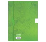 Cahier dessin calligraphe piqure couverture carte       offset 24x32cm 32 pages uni   120g