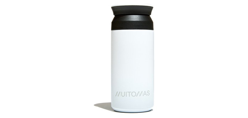 Muitomas WBOTTLE350WH contenitore e bottiglia da viaggio 350 ml Acciaio inox