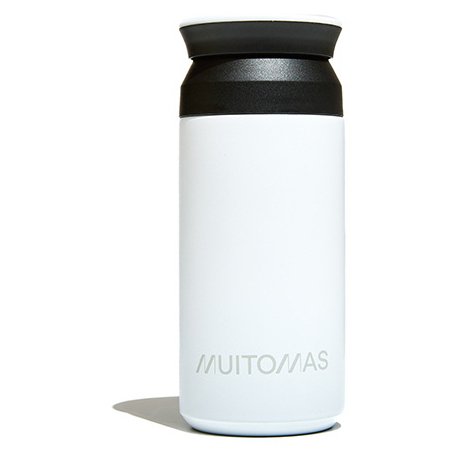 Muitomas WBOTTLE350WH contenitore e bottiglia da viaggio 350 ml Acciaio inox