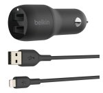 Belkin Boost Charge Universal Negro Encendedor de cigarrillos Auto