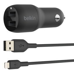 Belkin Boost Charge Universel Noir Allume-cigare Auto