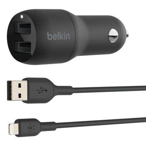 Belkin Boost Charge Universal Negro Encendedor de cigarrillos Auto