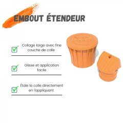 Colle vegetale cleopatre biogum rechargeable flacon de 60g