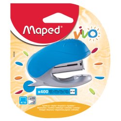 Agrafeuse Vivo en blister avec Boîte de 400 agrafes incluses. Agrafe N10