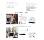Mobilis 016271 filtre anti-reflets pour écran et filtre de confidentialité 54,6 cm (21.5") Moniteur Filtre de confidentialité sans bords pour ordinateur