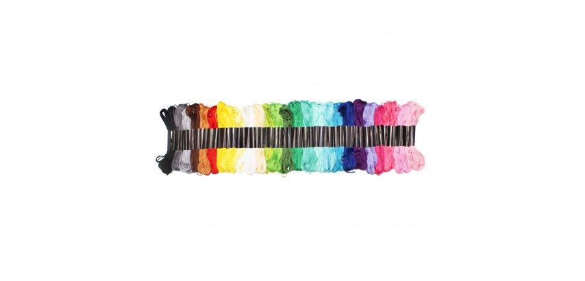 Fils a broder sodertex 8 ml 52pieces 26 coloris assortis