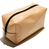 Muitomas BEAUTYCASEPF toiletry bag/vanity case Beauty case Faux leather Peach