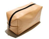Muitomas BEAUTYCASEPF toiletry bag/vanity case Beauty case Faux leather Peach