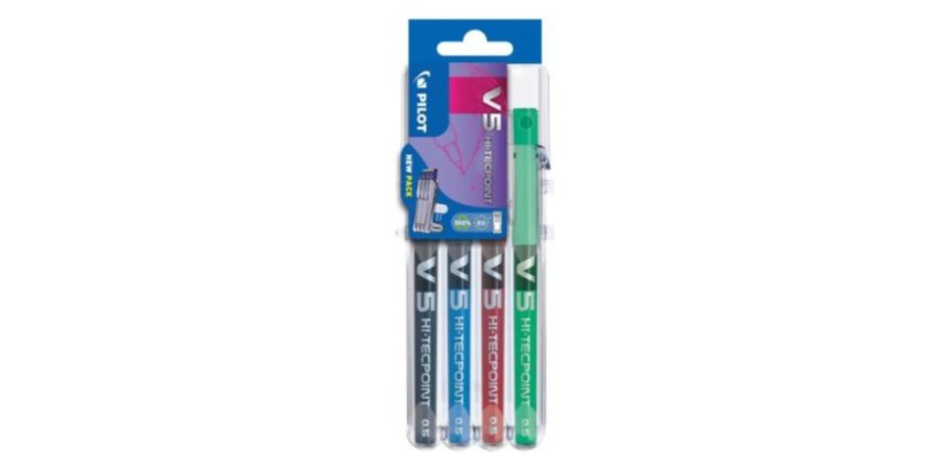 Pilot 011689 rollerball pen Stick pen Assorted colours 4 pc(s)
