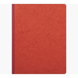 Piqûre 32x25cm 15 colonnes sur 2 pages 33 lignes 80 pages - Couleurs assorties