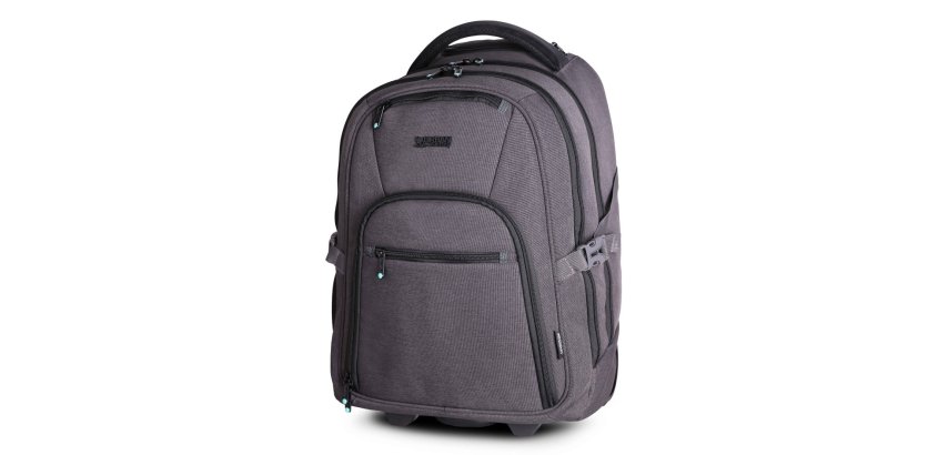 Mochila de viaje Urban Factory TPE15UF Gris Tereftalato de polietileno reciclado (rPET)