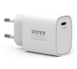 Port Designs 900031EU chargeur d'appareils mobiles Universel Blanc Secteur Charge rapide Intérieure