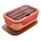 Muitomas LUNCHBOXSPF lunch box Lunch container 1.1 L Plastic Black, Peach 1 pc(s)