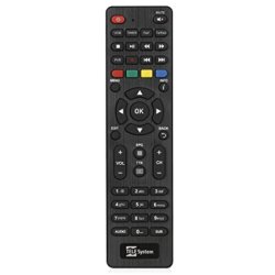 TELE System 58035002 remote control IR Wireless TV Tuner Press buttons