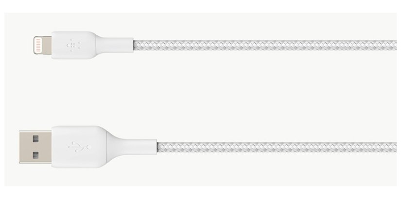 Belkin CAA002BT0MWH câble Lightning 0,15 m Blanc