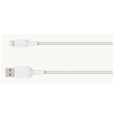 Belkin CAA002BT2MWH cable de conector Lightning 2 m Blanco