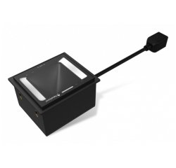 Newland FM3281-NFC-28 2D Fixmount RS232-Kit Lector de códigos de barras integrado 1D/2D CMOS Negro