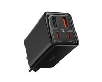 Baseus GAN6 65W SARJ+100W C TO C KBL-SYH cargador de dispositivo móvil Ordenador portátil, PDA, Tableta Negro USB Auto