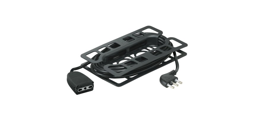 bticino 2528N power extension 5 m 1 AC outlet(s) Indoor Black