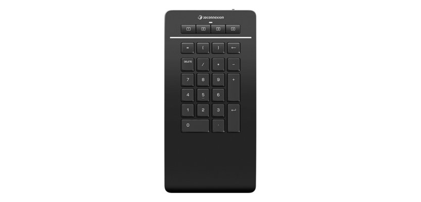 3Dconnexion Numpad Pro Numeric Keypad Bluetooth/USB/RF Wireless Black