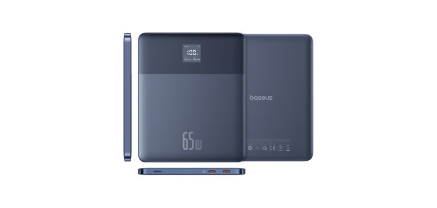 Baseus Blade2 Polímero de litio 12000 mAh Azul