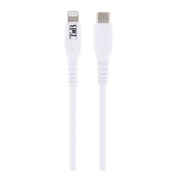 T'nB CBLTC01WH câble Lightning 1 m Blanc