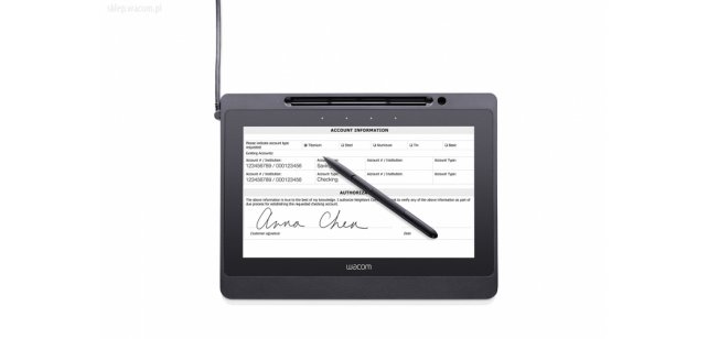 Wacom DTU1141B + Sign Pro PDF 26.9 cm (10.6") Black LCD