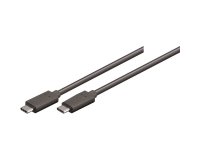 Uniformatic 10601 câble USB USB 3.2 Gen 1 (3.1 Gen 1) 1 m USB C 10 Gbit/s 60 W Noir