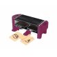 LITTLE BALANCE Raclette Multifonction Raclette 2 personnes prune