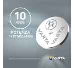 Varta LITHIUM Coin CR2025 (Batteria a bottone, 3V) Blister da 2