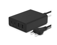 Belkin WCH010vfBK Portátil, Smartphone, Reloj inteligente, Tableta Negro Corriente alterna Carga rápida Interior