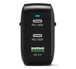 Port Designs 902100PEU chargeur d'appareils mobiles Universel Noir Secteur Charge rapide Intérieure