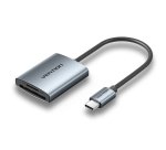 Vention CLOHB lector de tarjeta Gris