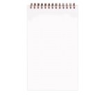 My.task.manager Age Bag bloc de bureau reliure intégrale en-tête 12x20 cm 250 pages détachables réglure DOT au verso - Noir
