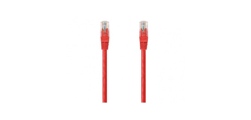 DCU Advance Tecnologic CABLE RJ45 UTP CAT6 24AWG - CCA ROUGE 3M