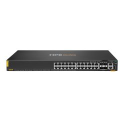 HPE Aruba Networking CX 6200F 24G Class-4 PoE 4SFP+ 370W Switch