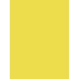 PAPIER AFFICHE PEINTE, Paquet de 25 feuilles 90g/m2 au format 60x80cm - Jaune citron